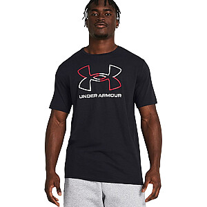 Vyriški marškinėliai Under Armour GL Foundation Uodate SS juoda 1382915 001 L