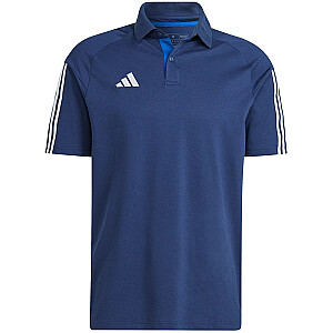 Adidas Tiro 23 Competition vyriški polo marškinėliai tamsiai mėlyni HK8052 L