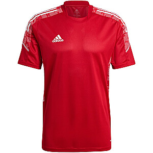 Adidas Condivo 21 Primeblue Red Training Jersey GH7166 M