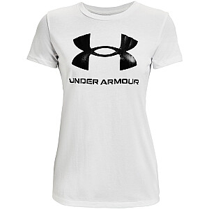 Moteriški marškinėliai Under Armour Live Sportstyle Graphic balta SSC 1356305 102 L