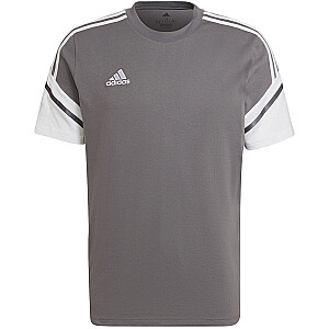 Мужская футболка adidas Condivo 22 Tee серо-белая HD2316 S