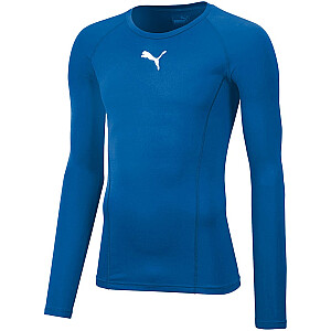 Vyriški marškinėliai Puma Liga Baselayer Tee LS mėlyna 655920 02 L