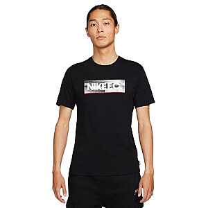 Футболка Nike NK Fc Tee Seasonal Block мужская черная DH7444 010 L