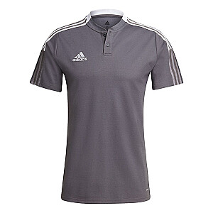 Adidas Tiro 21 Polo marškinėliai pilki GM7364 S