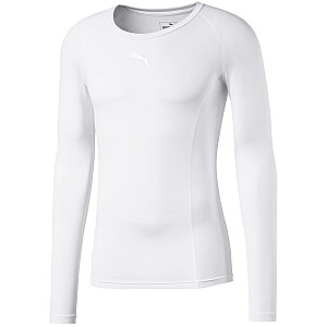 Футболка Puma LIGA Baselayer LS белая 655920 04 M