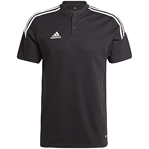 Adidas Condivo 22 vyriški polo marškinėliai, juodi H44105 S