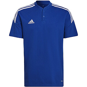 Polo marškinėliai Adidas Condivo 22 mėlyni HG6307 S