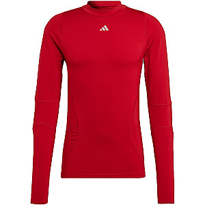 Vyriški adidas Techfit COLD marškinėliai. RDY ilgomis rankovėmis raudona HP0572 M