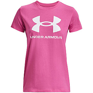 Футболка женская Under Armour Live Sportstyle Graphic SSC розовая 1356305 659 M