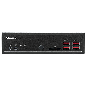 Shuttle Barebone plonas DH32U5 SO-DDR4 juodas