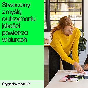 Originali HP 656X didelio našumo geltona LaserJet dažų kasetė