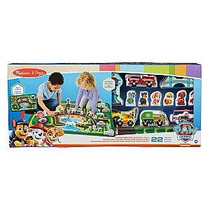 PROMO MELISSA grindų kilimėlis su priedais 112x66 cm PAW PATROL Paw Patrol 33273