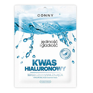 CONNY Hyaluronic Acid Essence Mask упругость и гладкость увлажняющая листовая маска с гиалуроновой кислотой 23 г