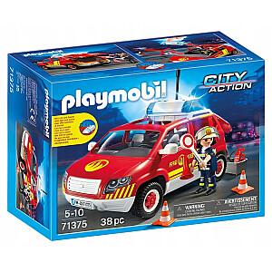 Playmobil City Action 77375 ugniagesių viršininko automobilis