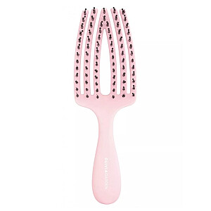 OLIVIA GARDEN Finger Brush Mini Care Vaikiškos šukos Rožinė