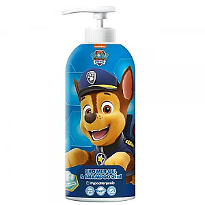 PAW Patrol prausiamasis gelis ir šampūnas 2in1 burbulinė guma 1000ml