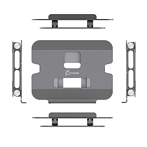 j5sukurkite JTS127-N daugiakampį nešiojamojo kompiuterio stovą