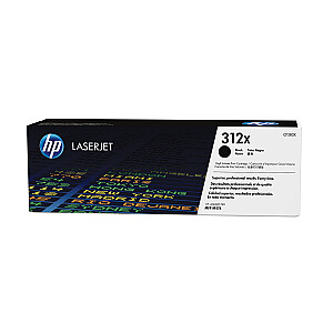 Черный тонер-картридж HP 312X LaserJet высокой емкости