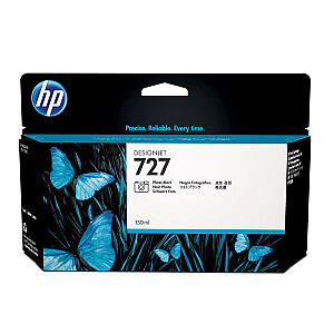 HP 727 Black Photo Ink Cartridge 727 130 ml