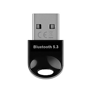 Kompiuterio adapteris USB Bluetooth 5.3 + EDR Dual Mode, 3 Mbit/s, diapazonas 20 m, BT-060