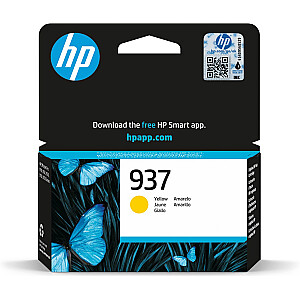 Чернила HP Ink 937 4S6W4NE желтые до 800 страниц ISO/IEC 19752