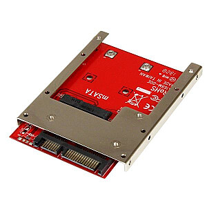 SSD MSATA YRA SATA 2.5 ADAPTERIS.