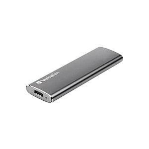 SSD 120 GB Verbatim Vx500 2,5 colio (6,3 cm) USB 3.1 sidabrinė mažmeninė prekyba