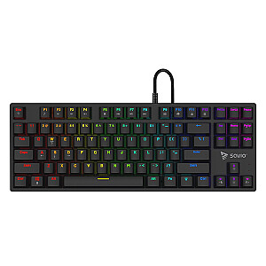 Mechaninė klaviatūra RGB Tempest X2 Outemu Red 