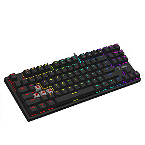 Mechaninė klaviatūra RGB Tempest X2 Outemu Red 