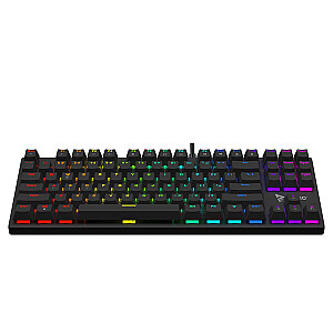 Mechaninė klaviatūra RGB Tempest X2 Outemu Red 