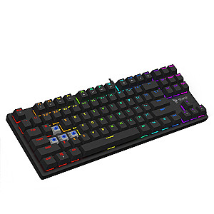 Mechaninė klaviatūra RGB Tempest X2 Outemu Blue 