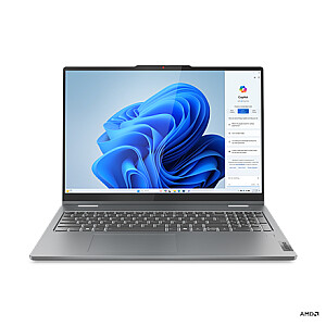 Lenovo IdeaPad 5 2-in-1 16AHP9 Touch 16 2K AMD R5 8645HS/16GB/1TB/AMD Radeon 760M/WIN11 Home/ENG Backlit kbd/Grey/FP/2Y Warranty