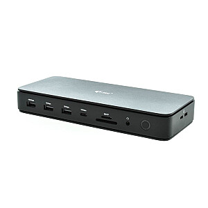 Thunderbolt4 2 Gen3 ekrano dokai, 7 USB prievadai, 2,5 GLAN PowerDelivery TB4 kabelis 92W, 1m 