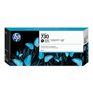 HP 730 juoda nuotraukų kasetė, 300 ml