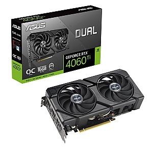 ASUS GeForce RTX 4060 Ti Dual 16 ГБ OC EVO DLSS