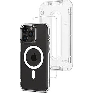 Spigen Glass Case + Glas.tR EZ Fit aplikatorius, 1 pakuotė, skirta iPhone 15 Pro