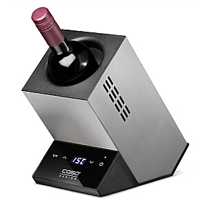 Caso Wine cooler for one bottle WineCase One Free standing, Bottles capacity 1, Inox