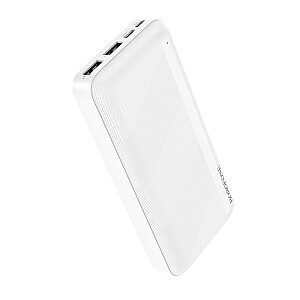 Borofone Power Bank 20000mAh BJ27A Pindar - 2xUSB - белый