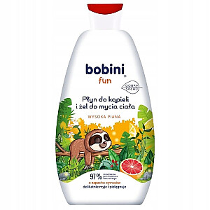 BOBINI Fun Vonios ir kūno gelis Citrus 500ml