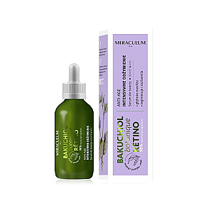 MIRACULUM Bakuchiol Anti Age intensyviai regeneruojantis veido serumas 30ml