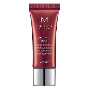 MISSHA M Perfect Cover BB kremas BB kremas veidui SPF42 PA+++ №21 20 ml