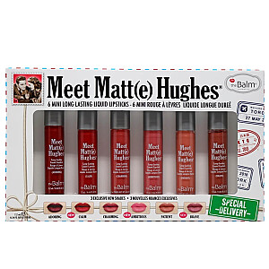 Lūpų dažai THE BALM Meet Matte Hughes Mini 6x1,2 ml