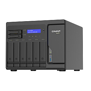 NAS serveris TS-h886-D1602-8G 0xHDD Intel Xeon D-1602 8GB