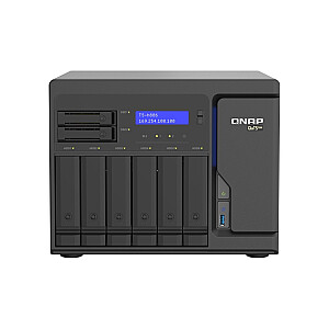 NAS serveris TS-h886-D1602-8G 0xHDD Intel Xeon D-1602 8GB