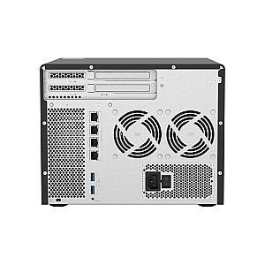 NAS serveris TS-h886-D1602-8G 0xHDD Intel Xeon D-1602 8GB