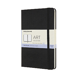 Блокнот Moleskine Sketchbooks, 11,5x18см, белые страницы, твердая обложка, черный цвет