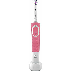 Электрическая зубная щетка Oral-B Vitality 100 3D White pink