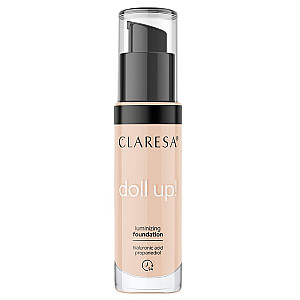 CLARESA Doll Up šviesinantis veido pagrindas 05 Deep Medium 30 ml