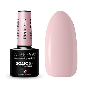 CLARESA Soak Off UV/LED Синий гибридный лак 509 5г