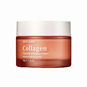 BERGAMO Collagen Essential Intensiv Cream veido kremas su kolagenu 50g